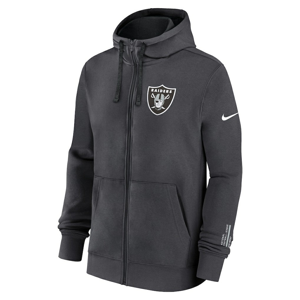 Las Vegas Raiders Primetime Club Full-Zip Hoodie | NFL Discount
