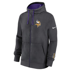 Minnesota Vikings Primetime Club Full-Zip Hoodie | NFL Outlet
