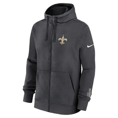 New Orleans Saints Primetime Club Full-Zip Hoodie | NFL Discount