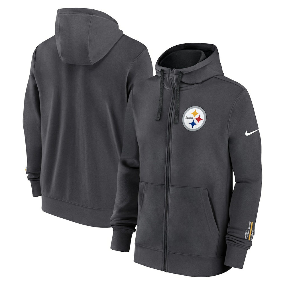 Pittsburgh Steelers Primetime Club Full-Zip Hoodie | NFL On sale