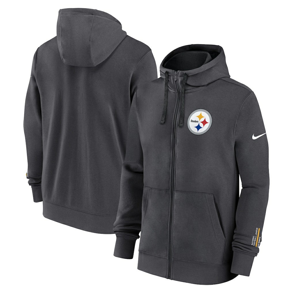 Pittsburgh Steelers Primetime Club Full-Zip Hoodie | NFL On sale