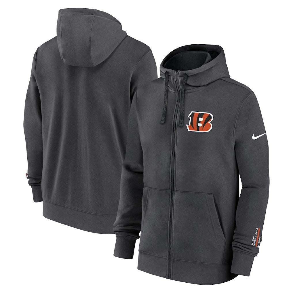 Cincinnati Bengals Primetime Club Full-Zip Hoodie | NFL Hot