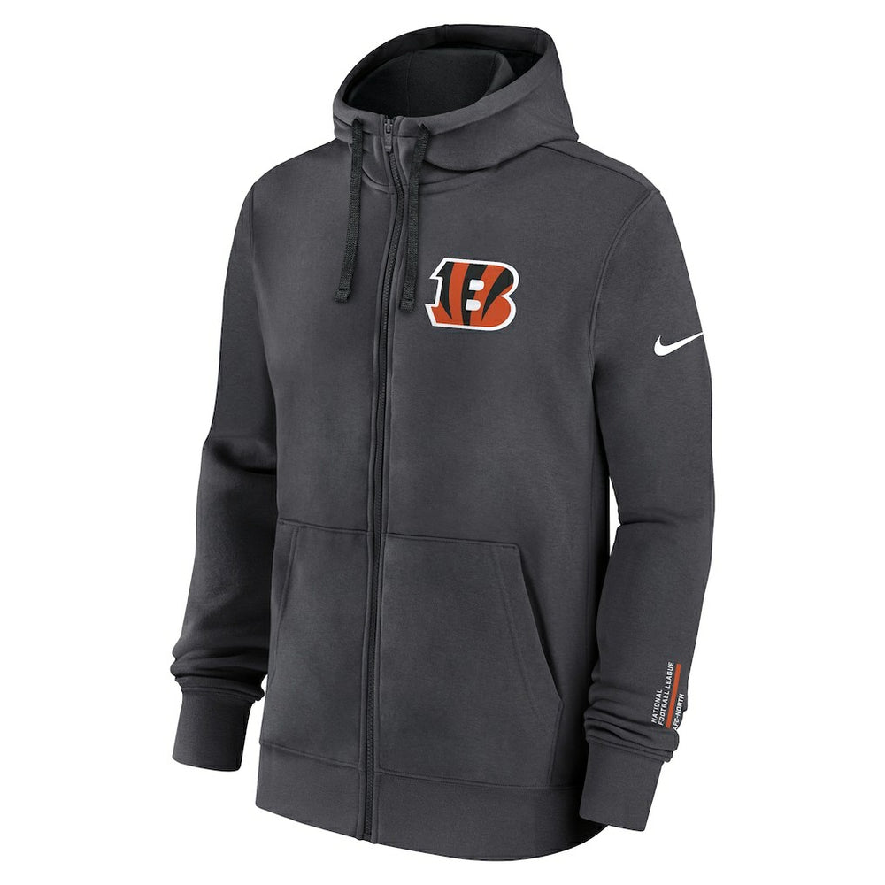 Cincinnati Bengals Primetime Club Full-Zip Hoodie | NFL Hot