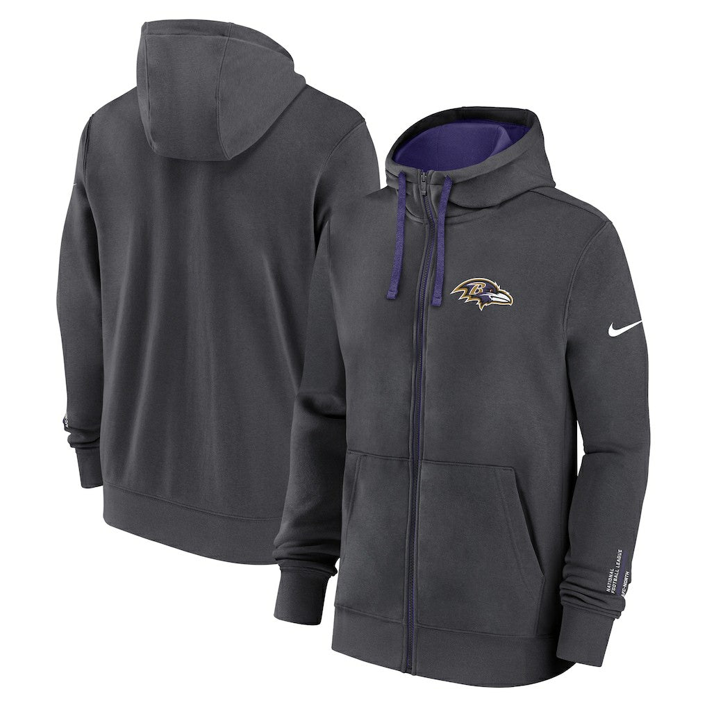 Baltimore Ravens Primetime Club Full-Zip Hoodie | NFL Sale