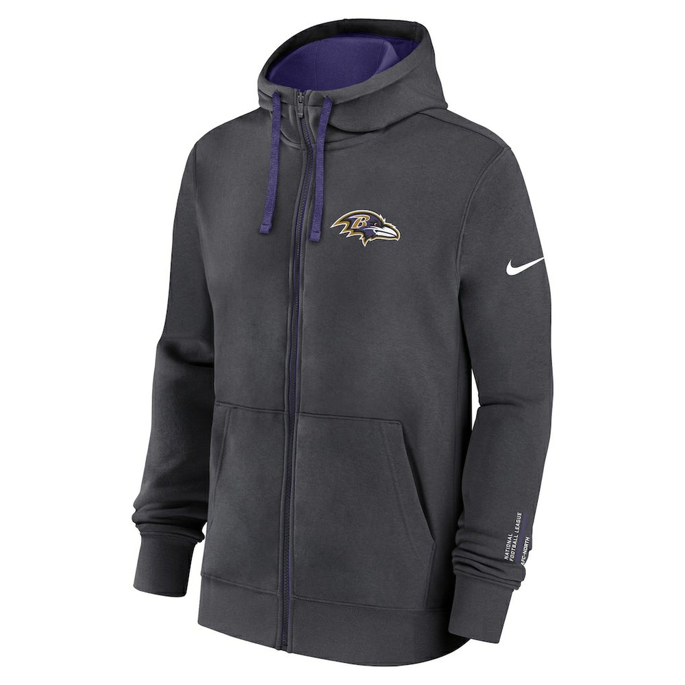 Baltimore Ravens Primetime Club Full-Zip Hoodie | NFL Sale