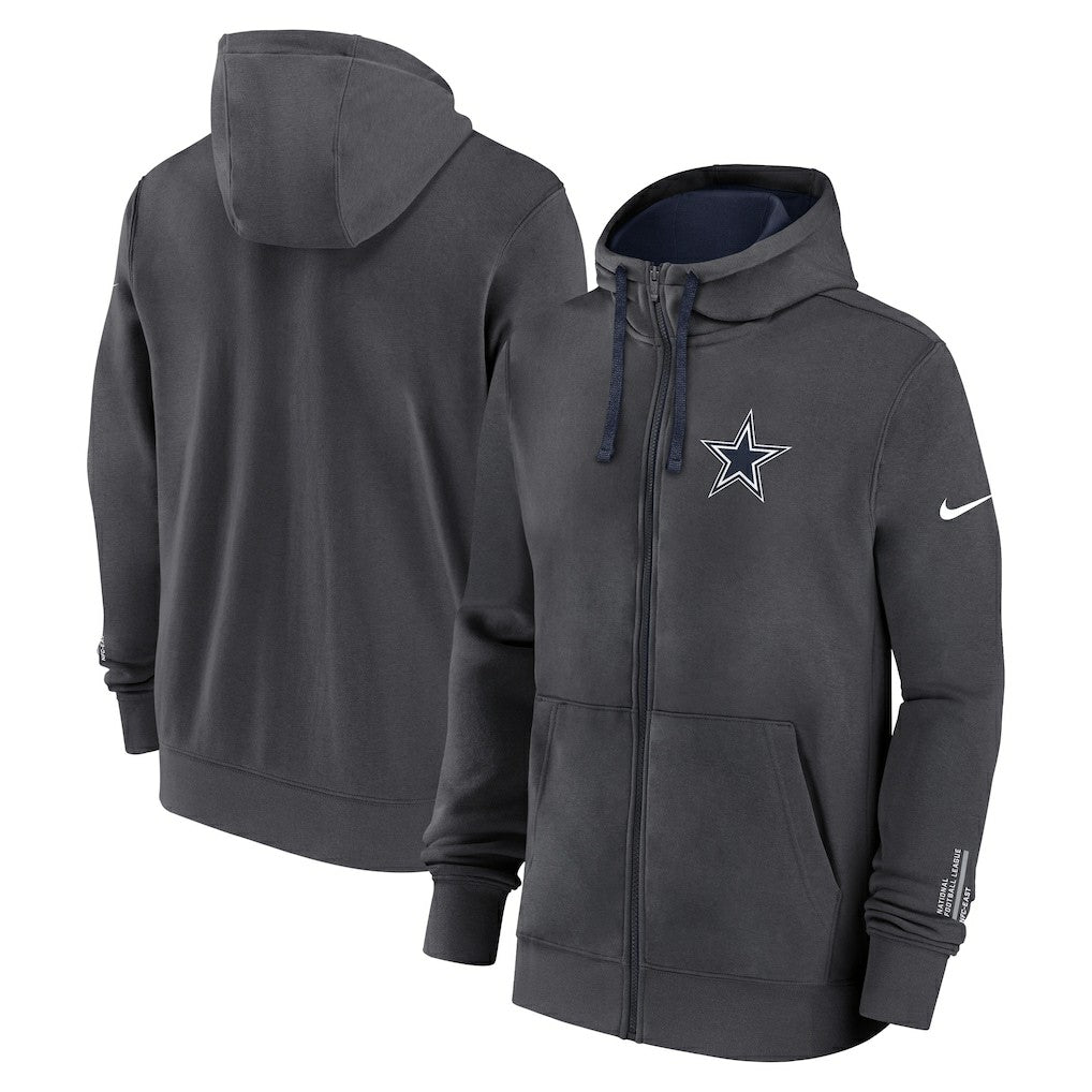 Dallas Cowboys Primetime Club Full-Zip Hoodie | NFL Hot