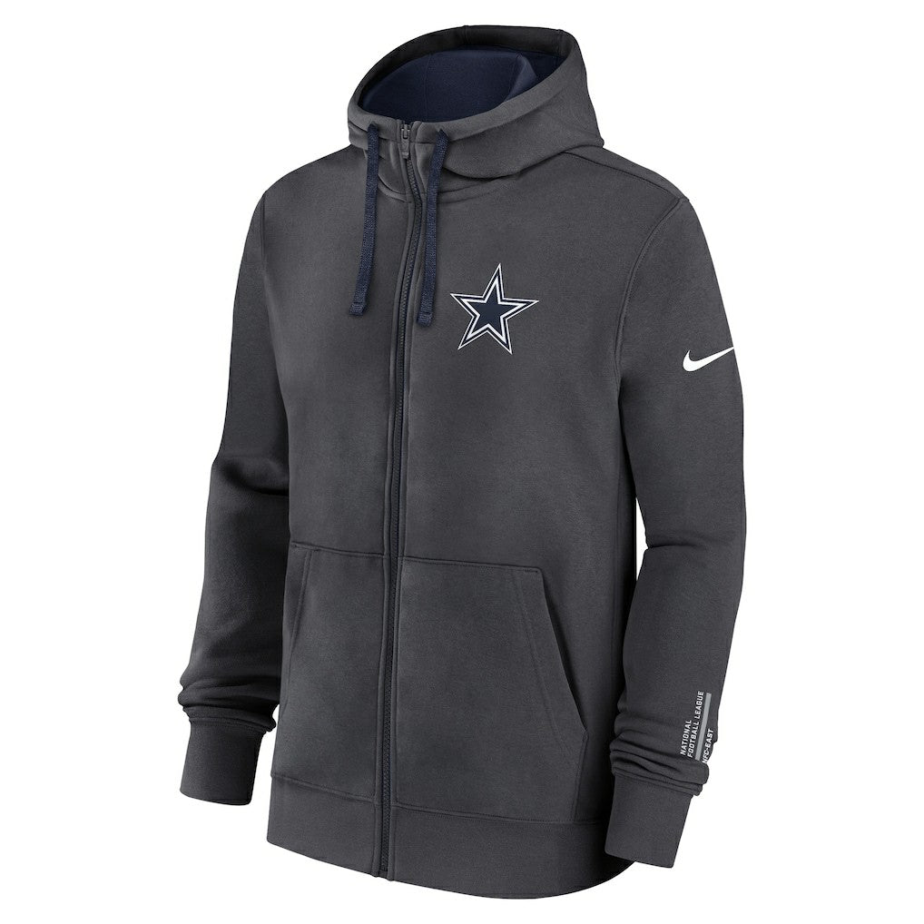 Dallas Cowboys Primetime Club Full-Zip Hoodie | NFL Hot