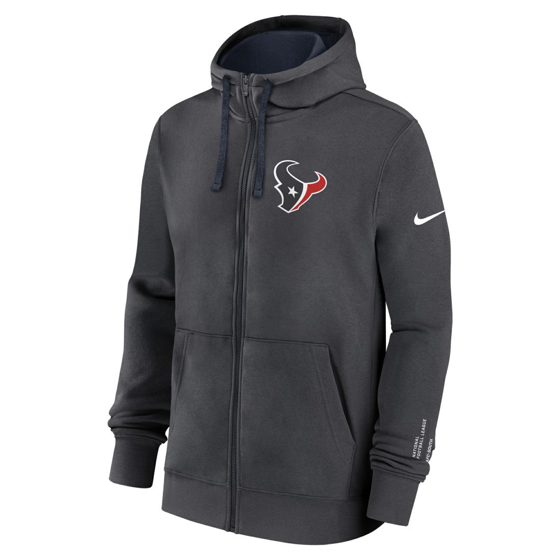 Houston Texans Primetime Club Full-Zip Hoodie | NFL Discount