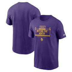 Minnesota Vikings Primetime Local Essential T-Shirt | NFL Outlet