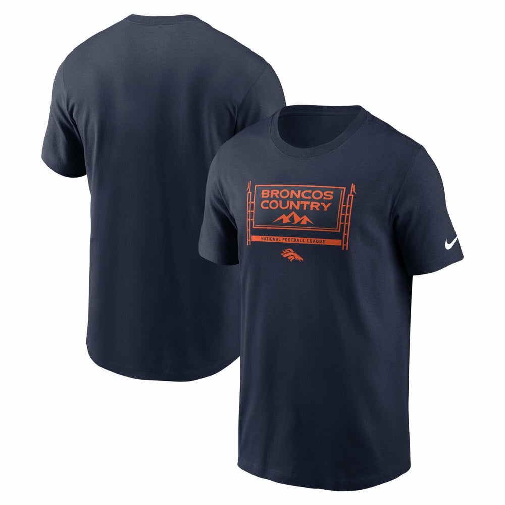 Denver Broncos Primetime Local Essential T-Shirt | NFL Discount