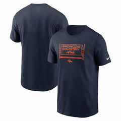 Denver Broncos Primetime Local Essential T-Shirt | NFL Discount