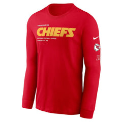 Kansas City Chiefs Play to Win Essential Long Sleeve T-Shirt | NFL Discount