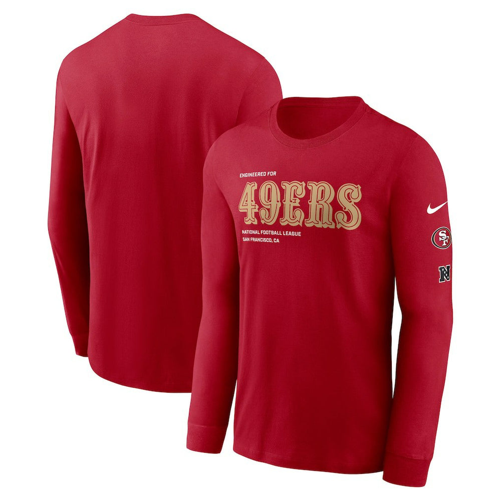San Francisco 49ers Play to Win Essential Long Sleeve T-Shirt | NFL US
