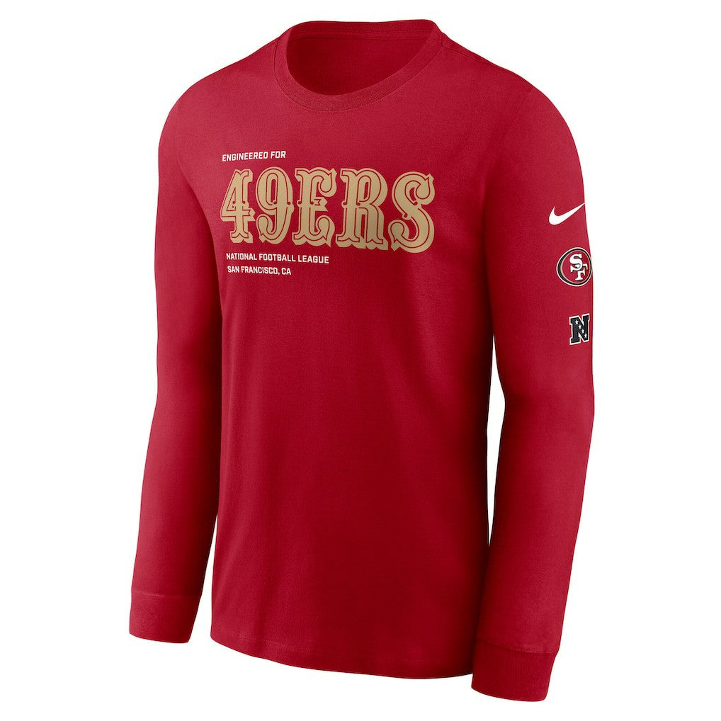 San Francisco 49ers Play to Win Essential Long Sleeve T-Shirt | NFL US