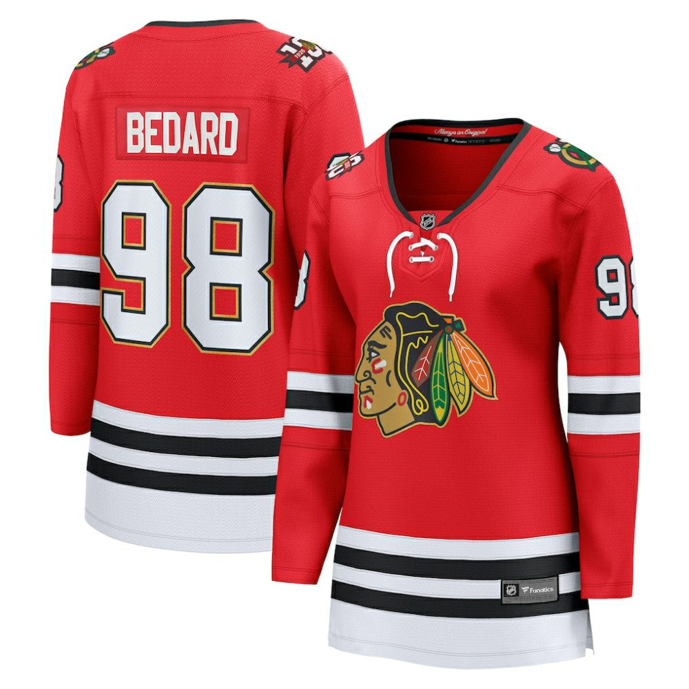 Connor Bedard Chicago Blackhawks Fanatics Women's Centennial Breakaway Player Jersey -  NHL Jerseys