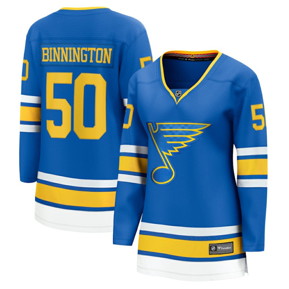 Jordan Binnington St. Louis Blues Fanatics Women's Home Breakaway Player Jersey -  NHL Jerseys