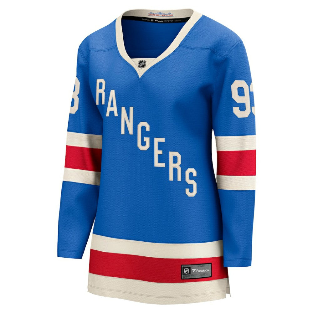 Mika Zibanejad New York Rangers Fanatics Women's Centennial Breakaway Jersey -  NHL Jerseys