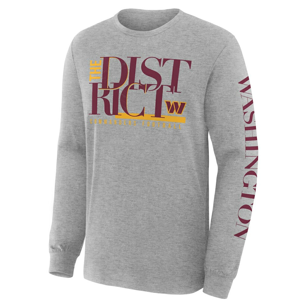Washington Commanders Hometown Sweep Legacy Long Sleeve T-Shirt | NFL Hot