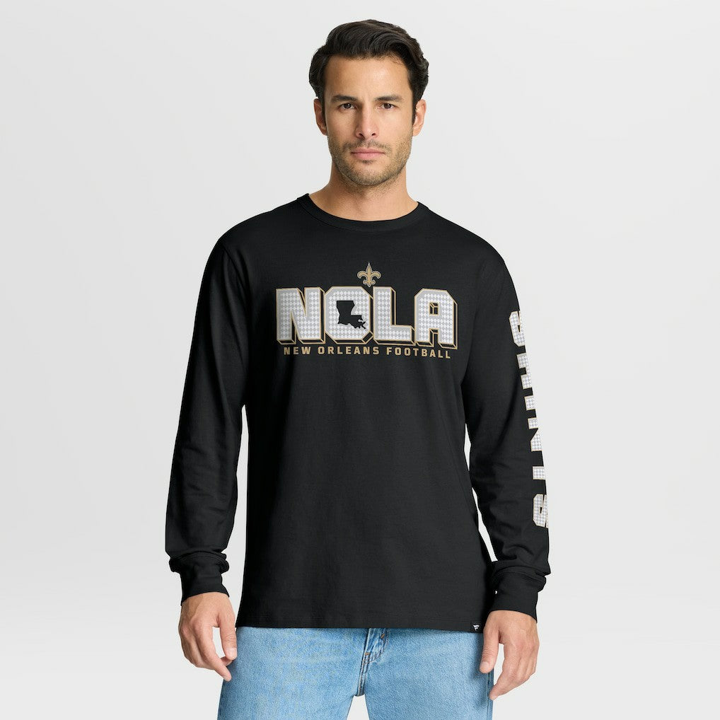 New Orleans Saints Hometown Sweep Legacy Long Sleeve T-Shirt | NFL Hot