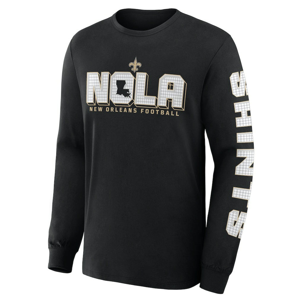 New Orleans Saints Hometown Sweep Legacy Long Sleeve T-Shirt | NFL Hot