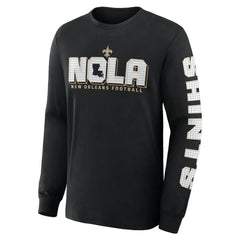 New Orleans Saints Hometown Sweep Legacy Long Sleeve T-Shirt | NFL Hot