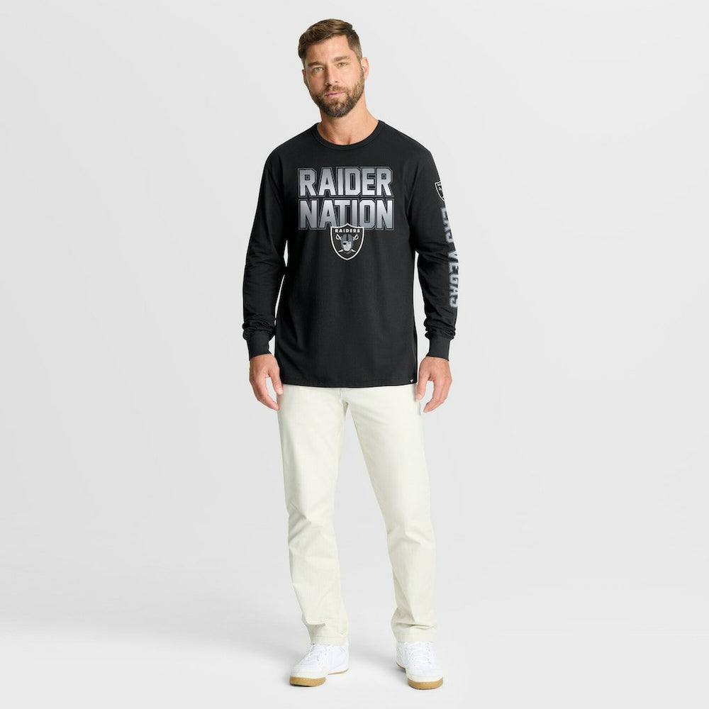 Las Vegas Raiders Hometown Sweep Legacy Long Sleeve T-Shirt | NFL Discount