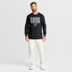 Las Vegas Raiders Hometown Sweep Legacy Long Sleeve T-Shirt | NFL Discount