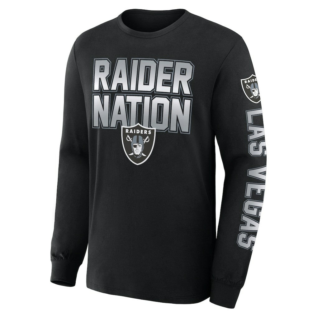 Las Vegas Raiders Hometown Sweep Legacy Long Sleeve T-Shirt | NFL Discount