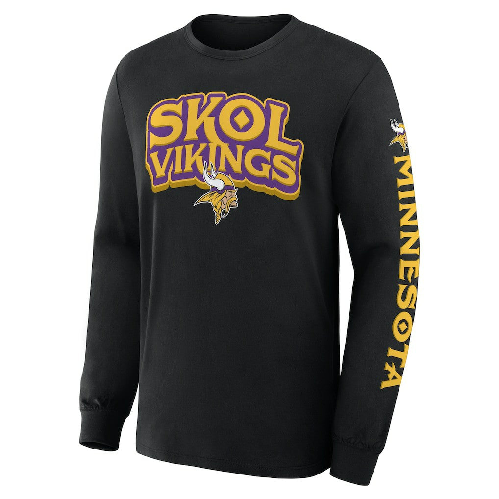 Minnesota Vikings Hometown Sweep Legacy Long Sleeve T-Shirt | NFL Hot