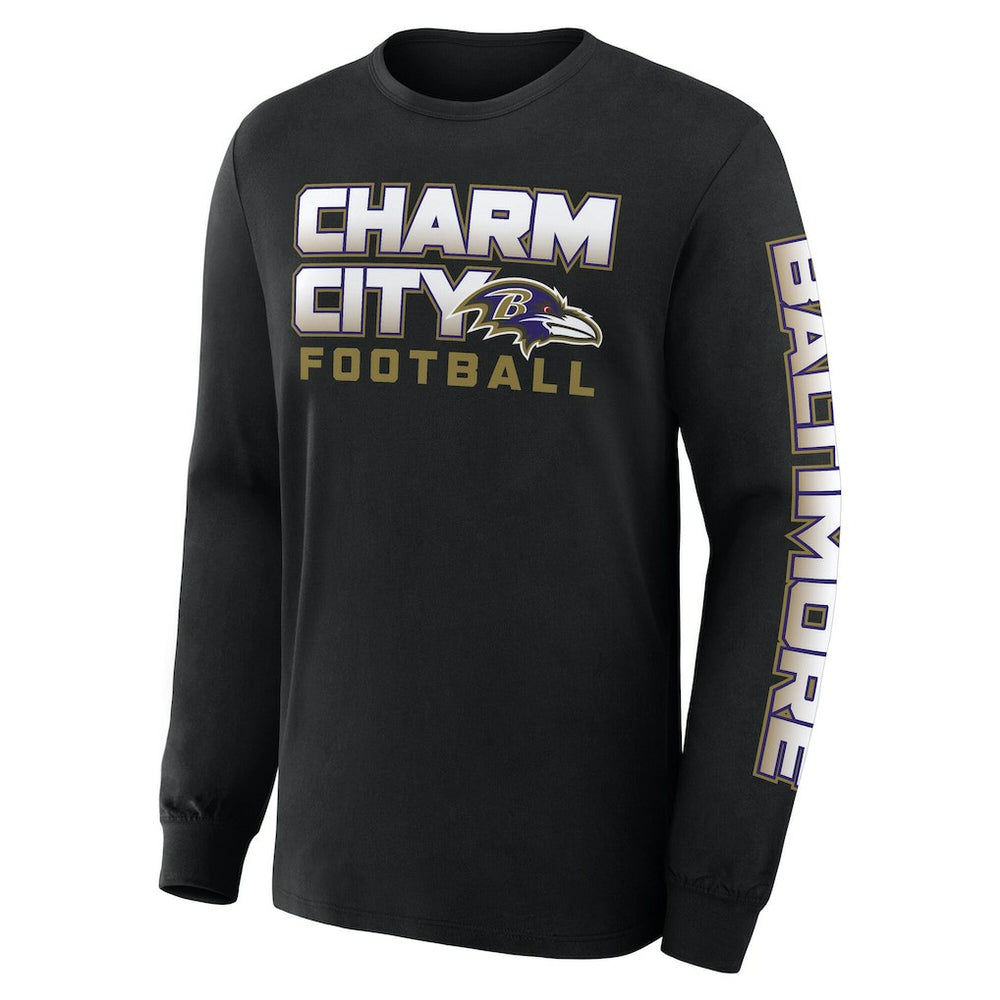 Baltimore Ravens Hometown Sweep Legacy Long Sleeve T-Shirt | NFL Hot