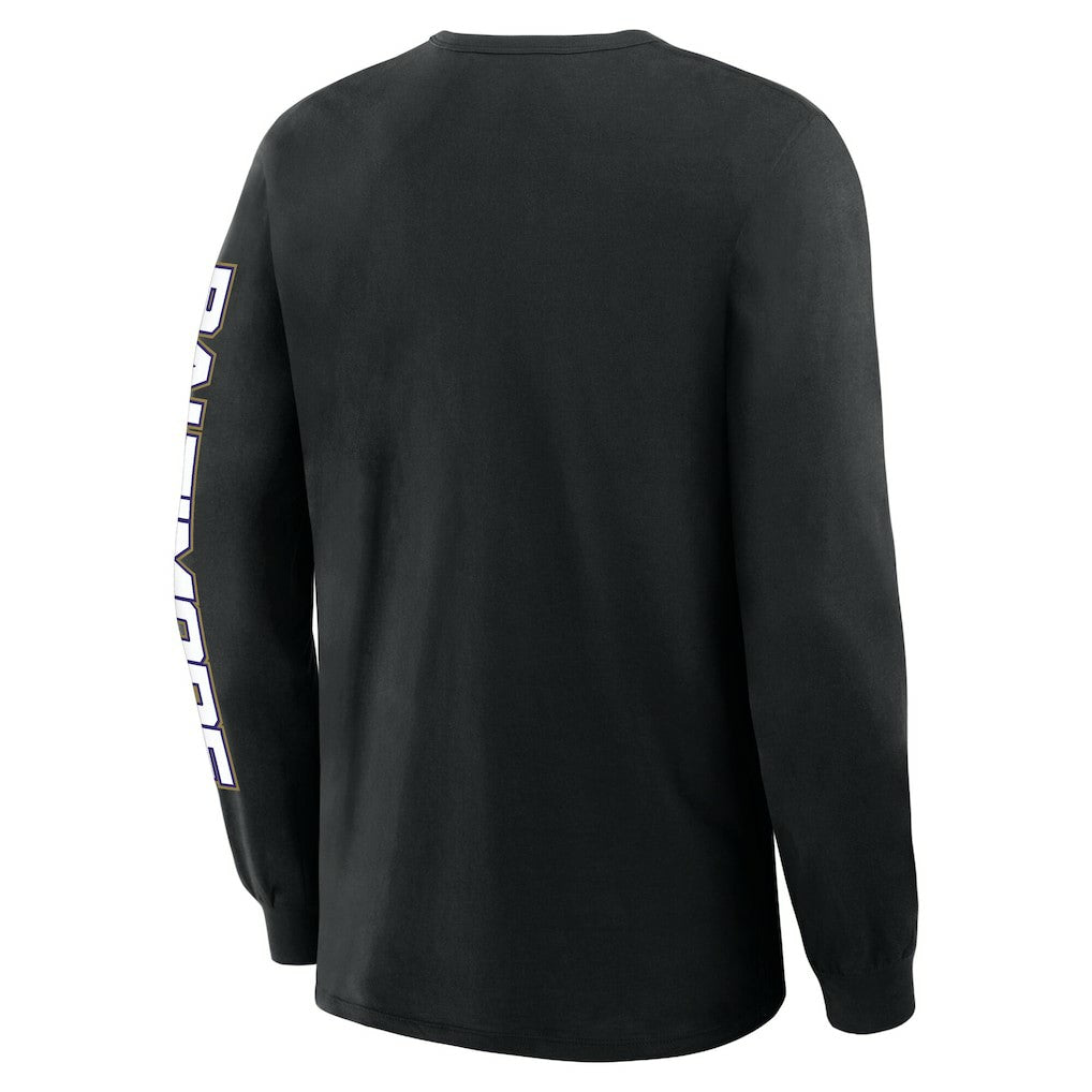 Baltimore Ravens Hometown Sweep Legacy Long Sleeve T-Shirt | NFL Hot