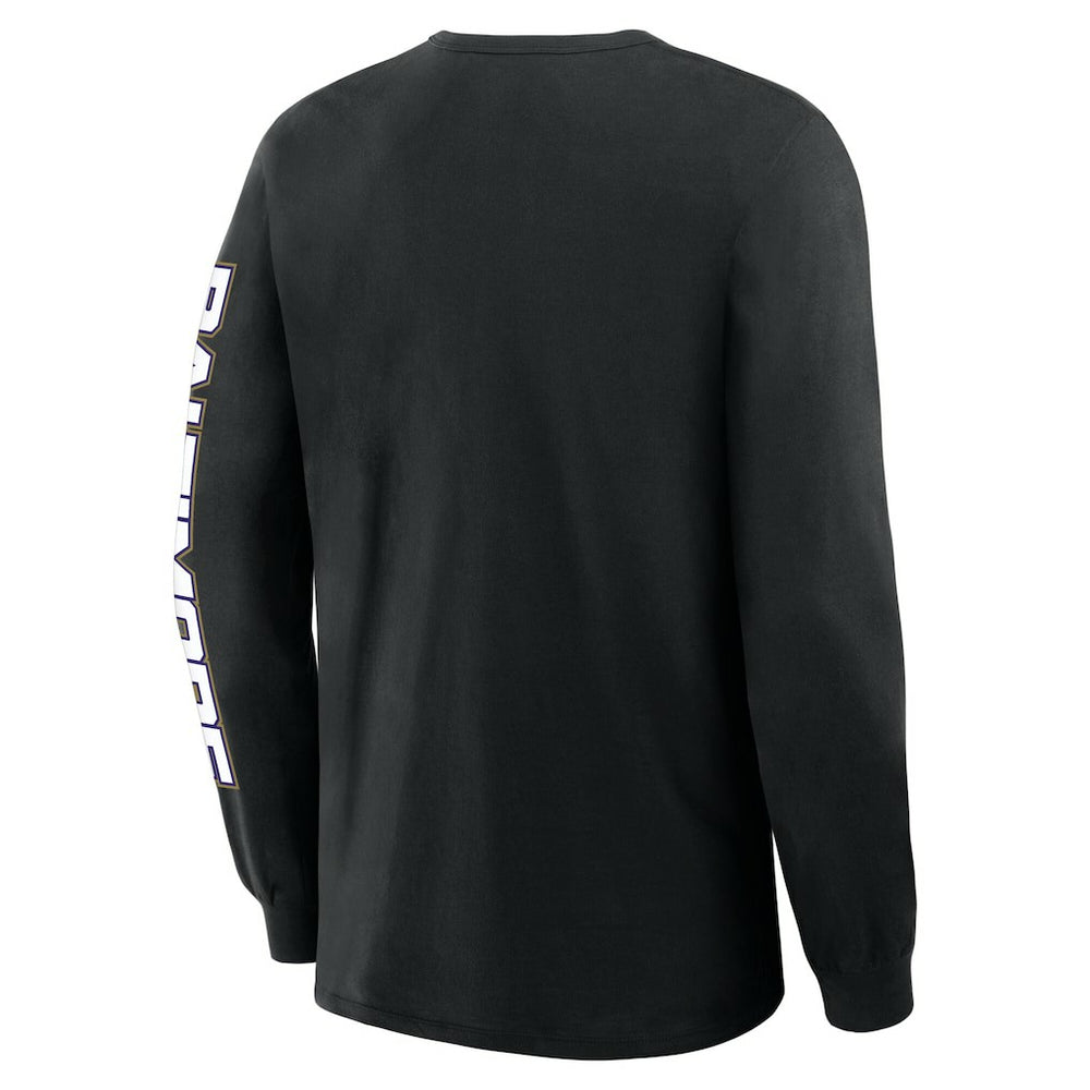 Baltimore Ravens Hometown Sweep Legacy Long Sleeve T-Shirt | NFL Hot