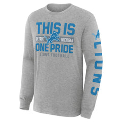 Detroit Lions Hometown Sweep Legacy Long Sleeve T-Shirt | NFL Discount
