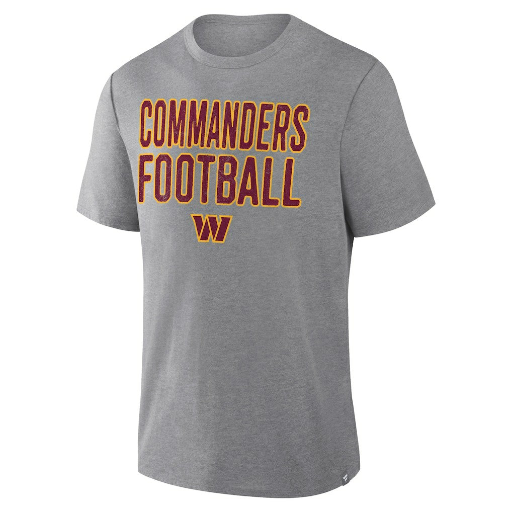Washington Commanders First Down Tribute Tri-Blend T-Shirt | NFL Sale