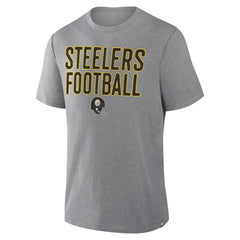 Pittsburgh Steelers First Down Tribute Tri-Blend T-Shirt | NFL US