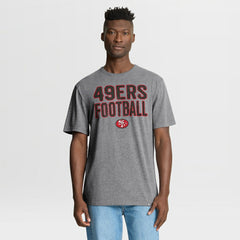 San Francisco 49ers First Down Tribute Tri-Blend T-Shirt | NFL Discount