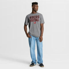 San Francisco 49ers First Down Tribute Tri-Blend T-Shirt | NFL Discount