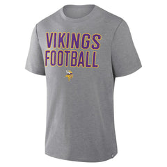 Minnesota Vikings First Down Tribute Tri-Blend T-Shirt | NFL New