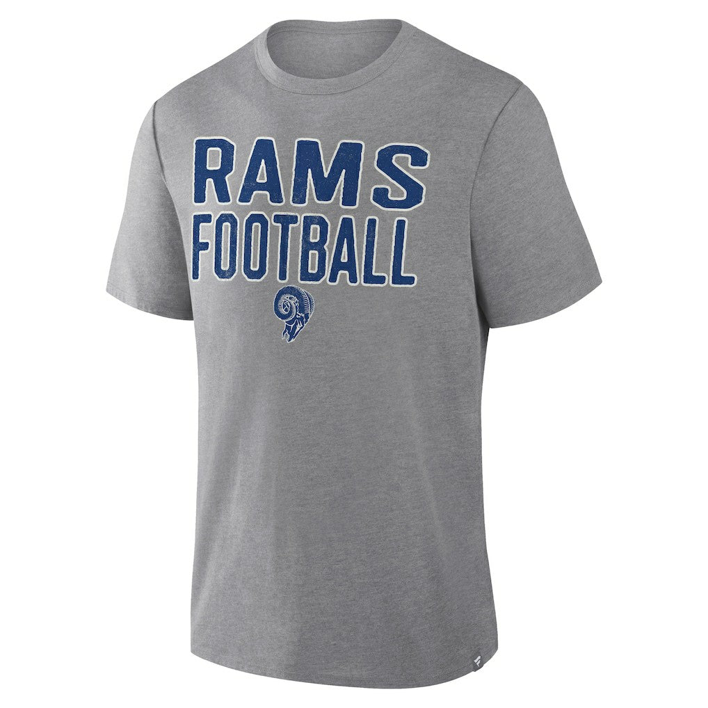 Los Angeles Rams First Down Tribute Tri-Blend T-Shirt | NFL Sale