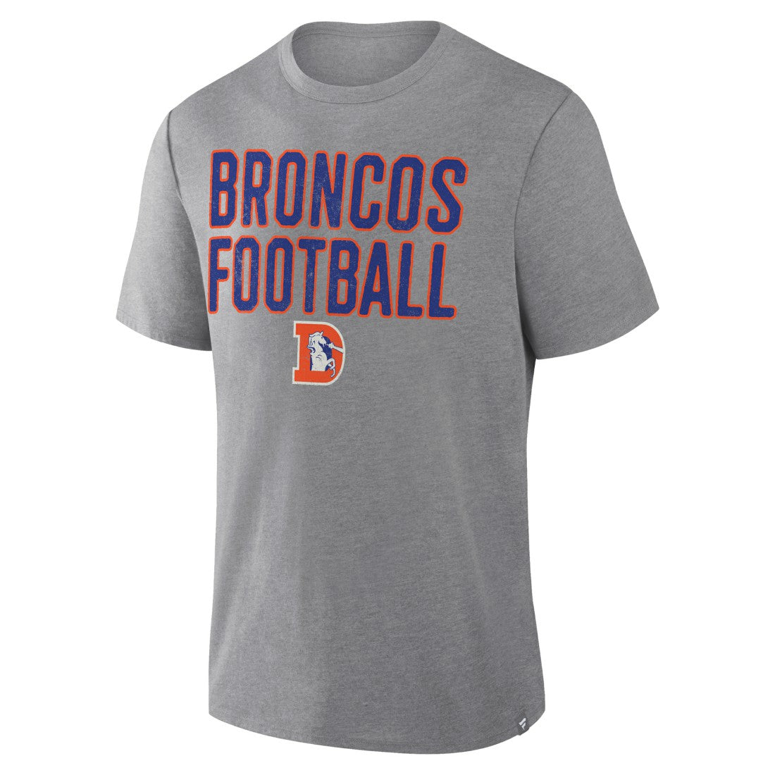 Denver Broncos First Down Tribute Tri-Blend T-Shirt | NFL New