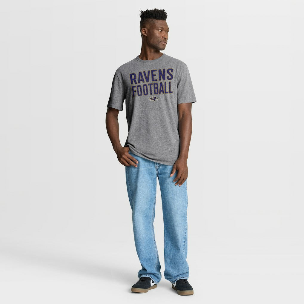 Baltimore Ravens First Down Tribute Tri-Blend T-Shirt | NFL Near me