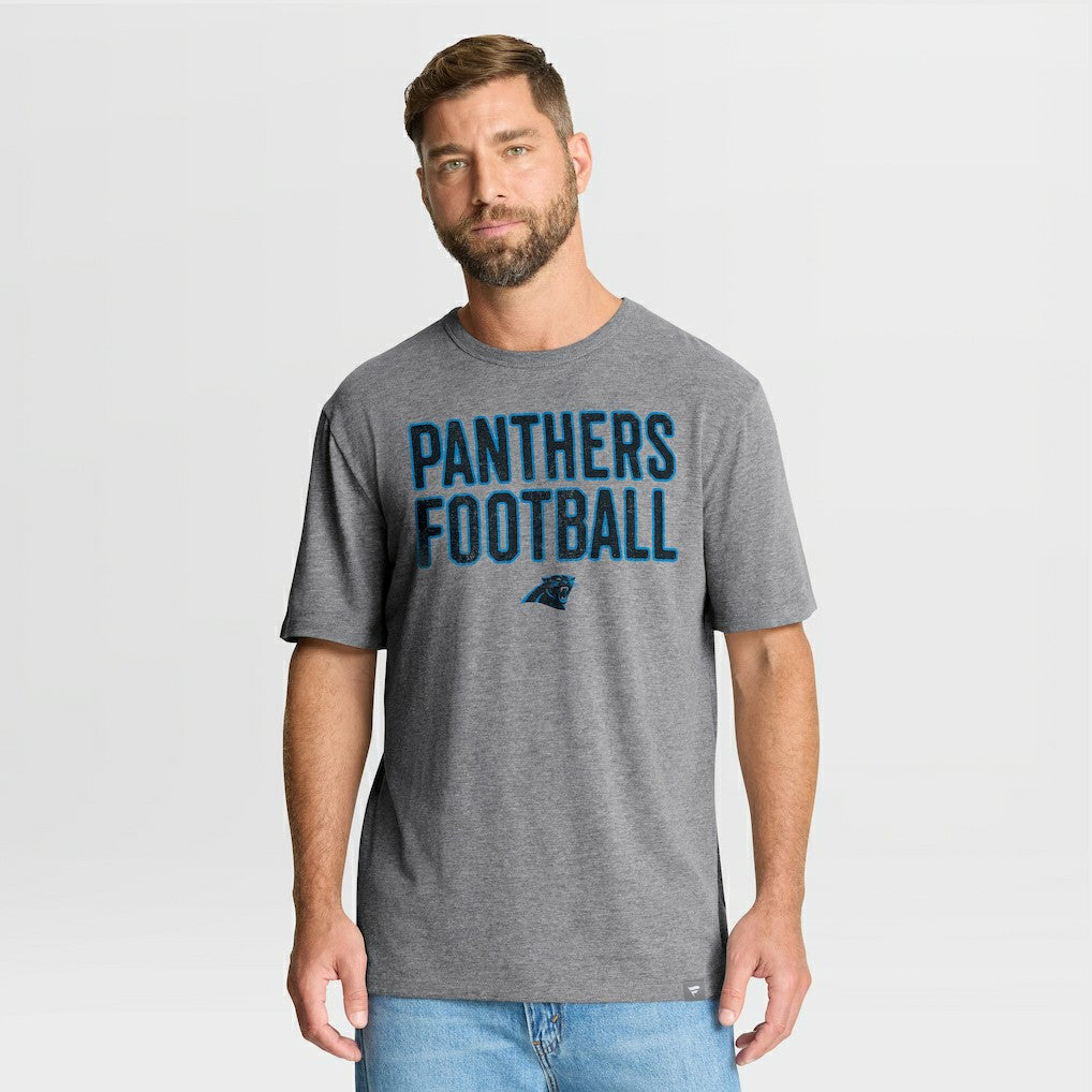 Carolina Panthers First Down Tribute Tri-Blend T-Shirt | NFL US
