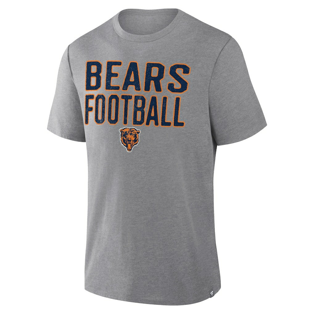 Chicago Bears First Down Tribute Tri-Blend T-Shirt | NFL New