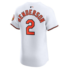 Gunnar Henderson Baltimore Orioles Nike Home Elite Jersey - MLB Jerseys