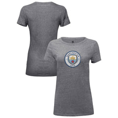 Manchester City 1863FC Women's Color Badge Tri-Blend T-Shirt