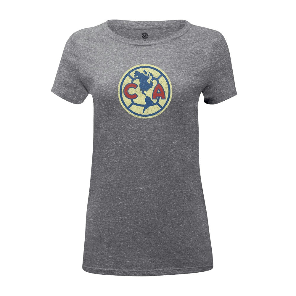 Club America 1863FC Women's Color Badge Tri-Blend T-Shirt