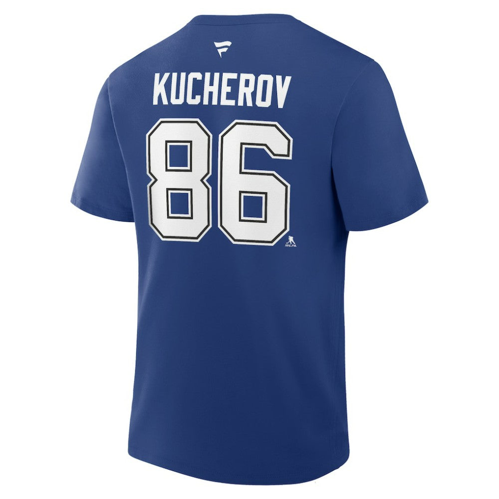Nikita Kucherov Tampa Bay Lightning Fanatics Authentic Stack Name & Number T-Shirt -  NHL T-shirts