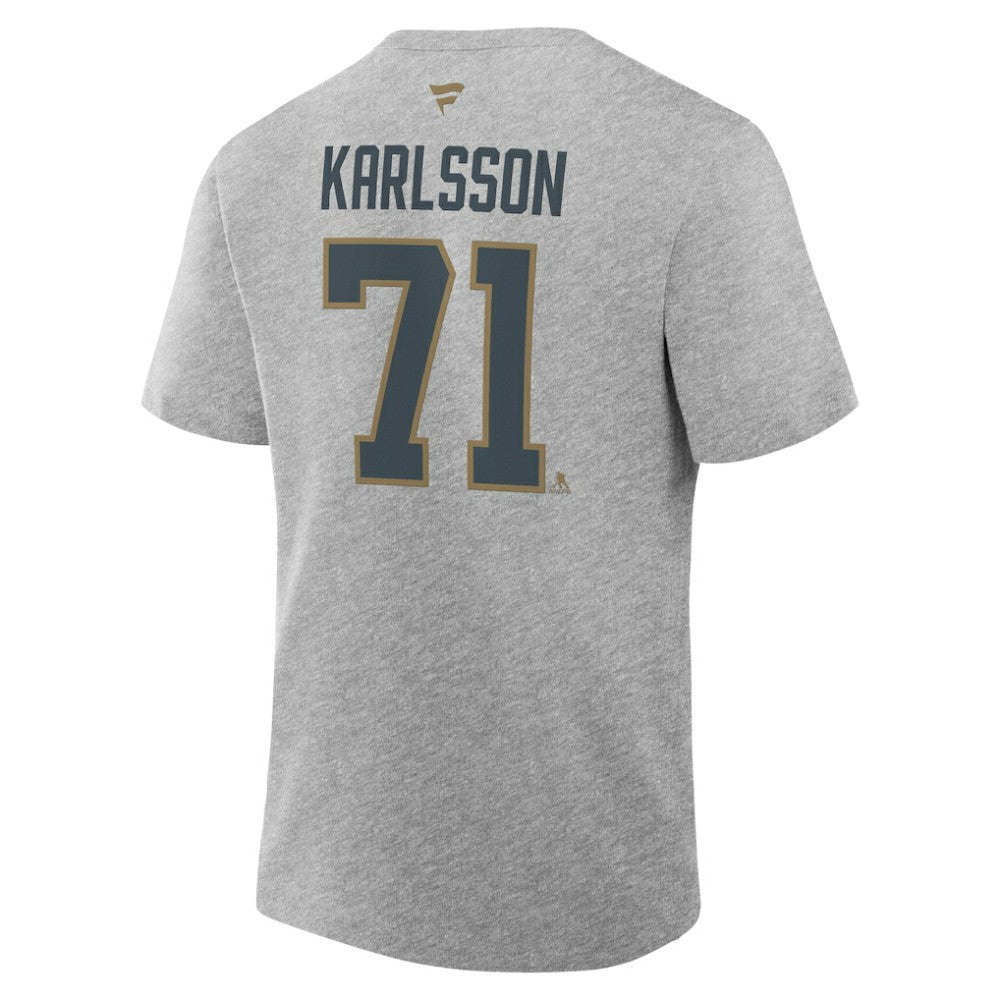 William Karlsson Vegas Golden Knights Fanatics Authentic Stack Name & Number T-Shirt -  NHL T-shirts