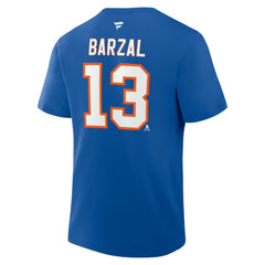 Mathew Barzal New York Islanders Fanatics Authentic Stack Name & Number T-Shirt -  NHL T-shirts