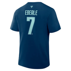 Jordan Eberle Seattle Kraken Fanatics Authentic Stack Name & Number T-Shirt -  NHL T-shirts